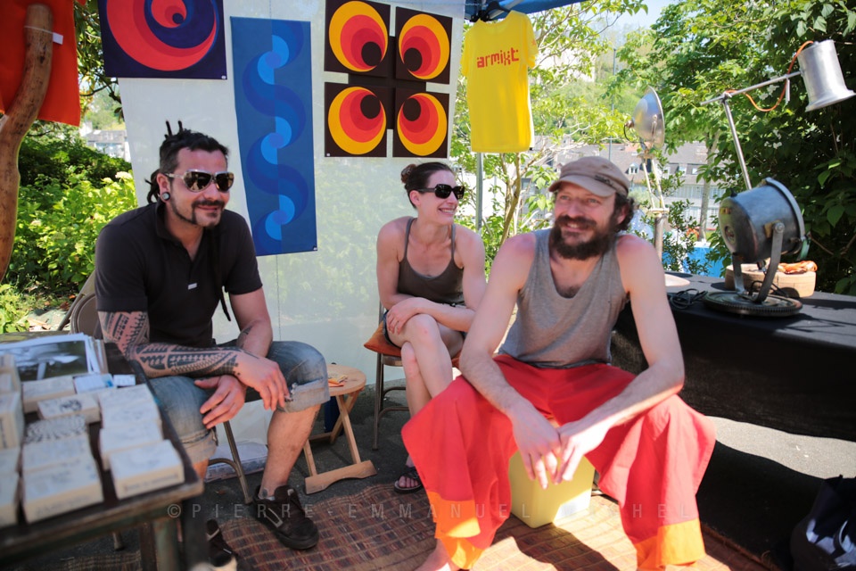 Les Arts en Place | Oloron (64) - Stand Remedact & Armixt - crédit photo Pierre-Emmanuel Michel