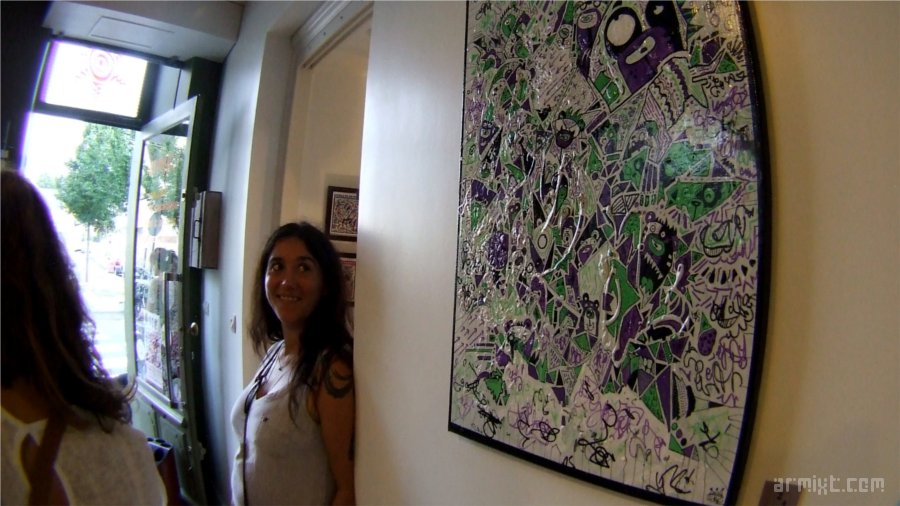 "De l'art en petits morceaux" | Aurel Street artist, Oloron (64)