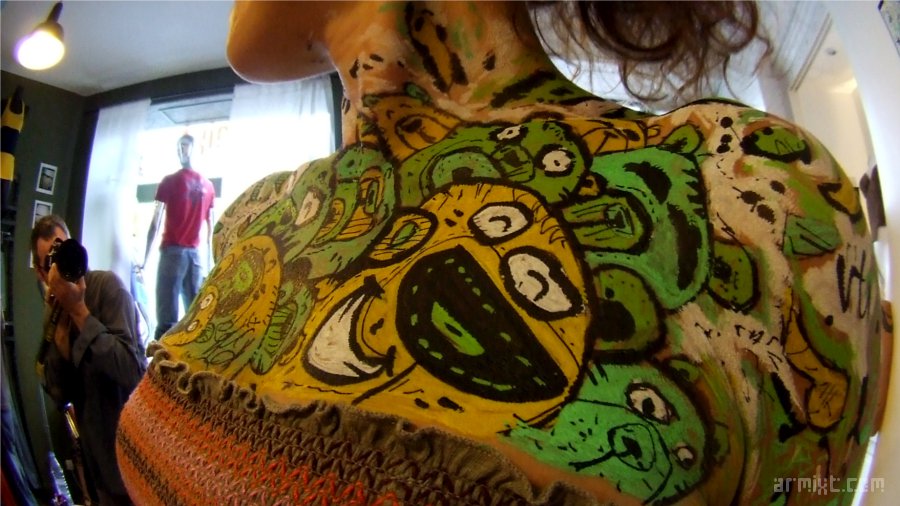 "De l'art en petits morceaux" | Aurel Street artist, Oloron (64)
