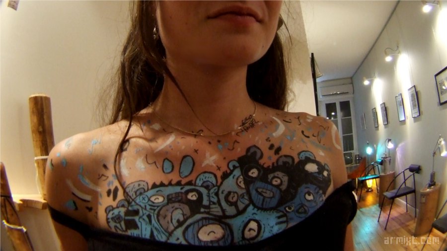 "De l'art en petits morceaux" | Aurel Street artist, Oloron (64)