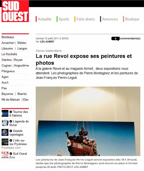 Sud Ouest | 16 juillet 2011