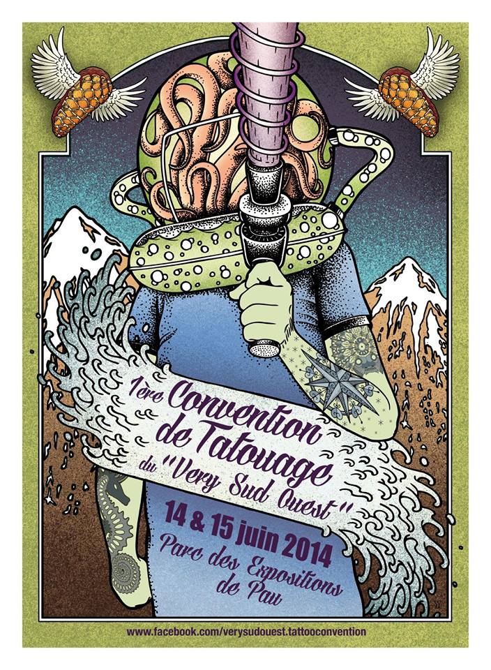 Convention Tattoo Pau « Very Sud Ouest » #1